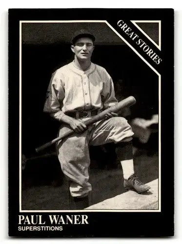 1991 Conlon Collection TSN #167 Paul Waner Pittsburgh Pirates Baseba ID:52948 - Trading Cards