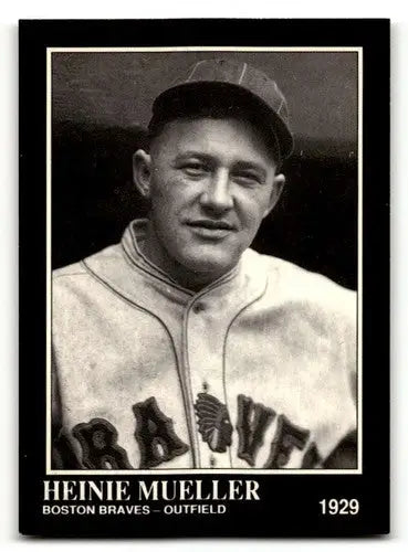 1991 Conlon Collection TSN #179 Heinie Mueller Boston Braves Basebal ID:52938 - Baseball Cards