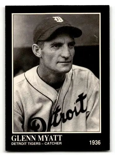 1991 Conlon Collection TSN #187 Glenn Myatt Detroit Tigers Baseball ID:52881 - Baseball Cards