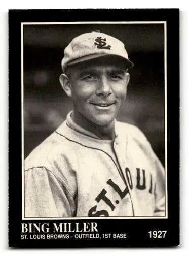 1991 Conlon Collection TSN #192 Bing Miller St. Louis Browns Basebal ID:52876 - Baseball Cards