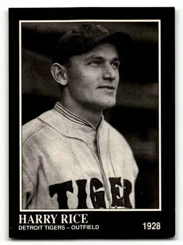 1991 Conlon Collection TSN #216 Harry Rice Detroit Tigers Baseball C ID:52844 - Baseball Cards