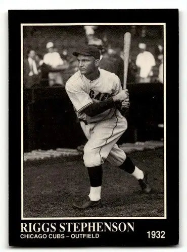 1991 Conlon Collection TSN #218 Riggs Stephenson Chicago Cubs Baseba ID:52842 - Baseball Cards