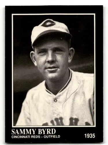 1991 Conlon Collection TSN #281 Sammy Byrd Cincinnati Reds Baseball ID:52951 - Baseball Cards