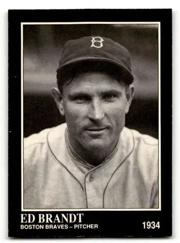 1991 Conlon Collection TSN #298 Ed Brandt Boston Braves Baseball Car ID:52977 - Baseball Cards