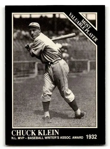 1991 Conlon Collection TSN #300 Chuck Klein Philadelphia Phillies Ba ID:52975 - Trading Cards