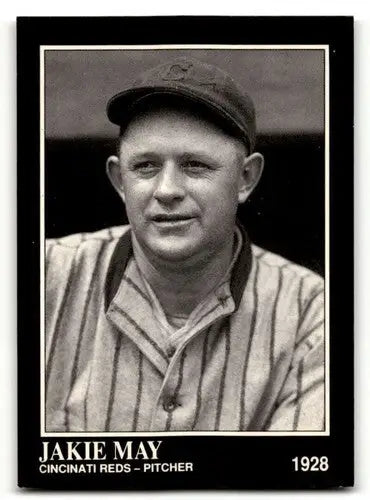 1991 Conlon Collection TSN #319 Jakie May Cincinnati Reds Baseball C ID:52979 - Baseball Cards