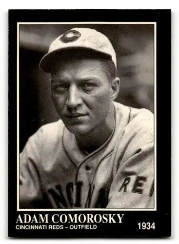 1991 Conlon Collection TSN #73 Adam Comorosky Cincinnati Reds Baseba ID:52857 - Baseball Cards