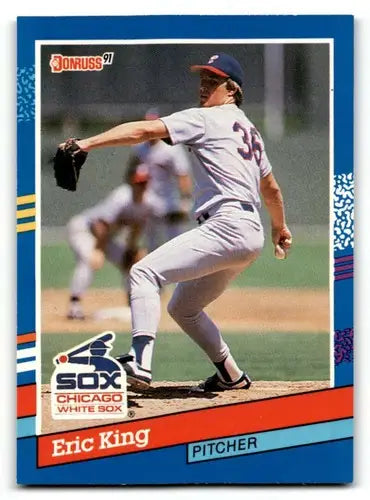 1991 Donruss #271 Eric King Chicago White Sox Baseball Cards EX/NM ID:57732 - Baseball Cards
