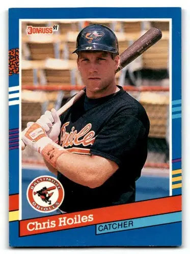 1991 Donruss #358 Chris Hoiles Baltimore Orioles Baseball Cards EX/N ID:57701 - Baseball Cards