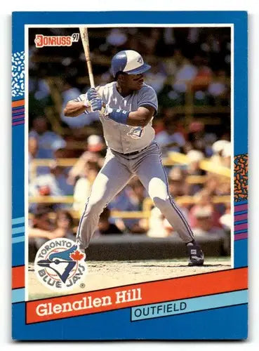 1991 Donruss #380 Glenallen Hill Toronto Blue Jays Baseball Cards EX ID:57712 - Baseball Cards