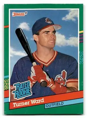 Turner Ward baseball card from the 1991 Donruss #429b Turner Ward set