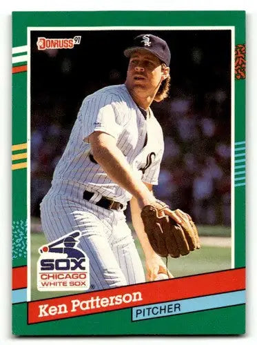 1991 Donruss #522 Ken Patterson Chicago White Sox Baseball Cards EX/ ID:57736 - Baseball Cards