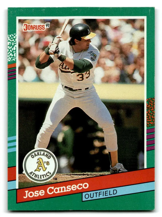 1991 Donruss #536a Jose Canseco - Trading Card