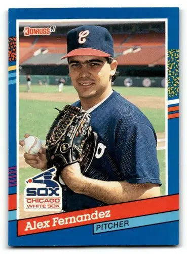 1991 Donruss #59 Alex Fernandez Chicago White Sox Baseball Cards EX/ ID:57731 - Baseball Cards