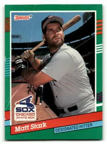 1991 Donruss #747 Matt Stark Chicago White Sox Baseball Card Original Gloss NM