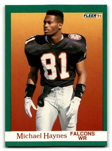 1991 Fleer #202 Michael Haynes Atlanta Falcons Football Cards NM Nea ID:60491 - Trading Cards