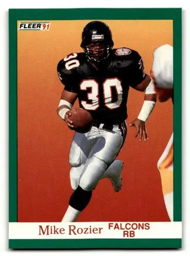 1991 Fleer #209 Mike Rozier Atlanta Falcons Football Cards NM Near M ID:60514 - Trading Cards
