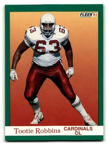 1991 Fleer #346 Tootie Robbins Phoenix Cardinals Football Cards NM N ID:60527 - Football Cards