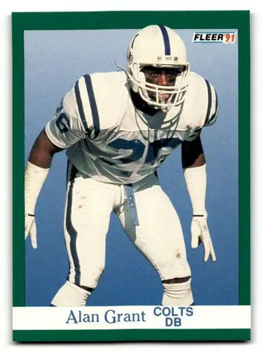 1991 Fleer #82 Alan Grant Indianapolis Colts Football Cards NM Near ID:60523 - Football Cards