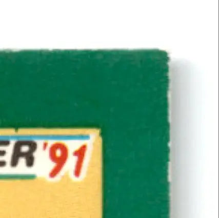 Vintage corner of 1991 Fleer Football Jerry Rice San Francisco 49ers magazine cover