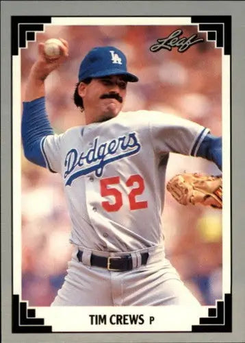 1991 Leaf #141 Tim Crews NM-MT Dodgers - Trading Cards