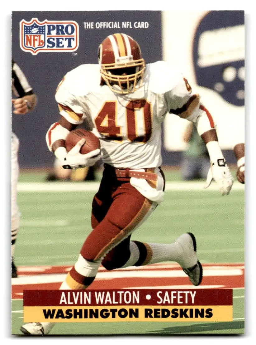 1991 Pro Set #323 Alvin Walton - Trading Card