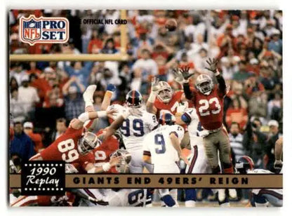 1991 Pro Set #342 Matt Bahr New York Giants Football Card with original gloss