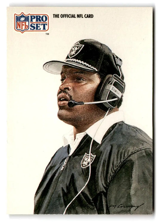 1991 Pro Set #432 Art Shell - Trading Cards