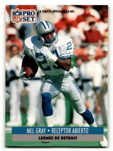 Mel Gray Detroit Lions Football Card 1991 Pro Set #68 with original gloss finish