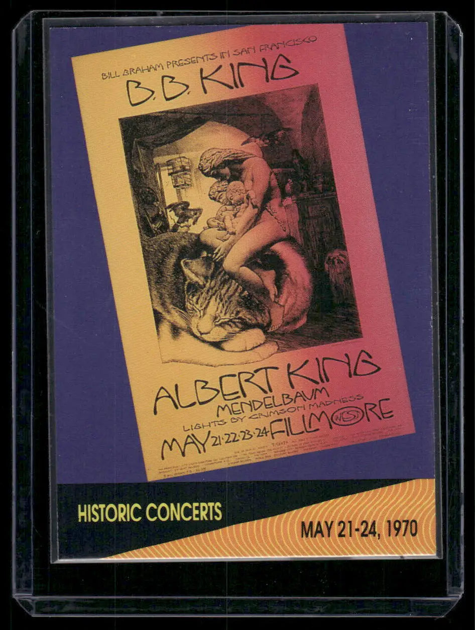 1991 Pro Set Super Stars Historic Concerts #253 - Trading Card