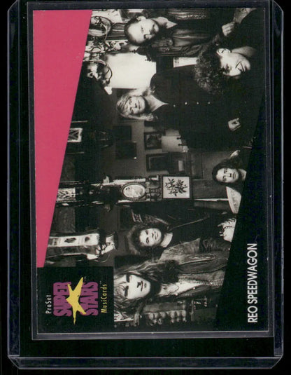 REO Speedwagon ProSet Super Stars Musicards trading card from 1991 Pro Set Super Stars collection