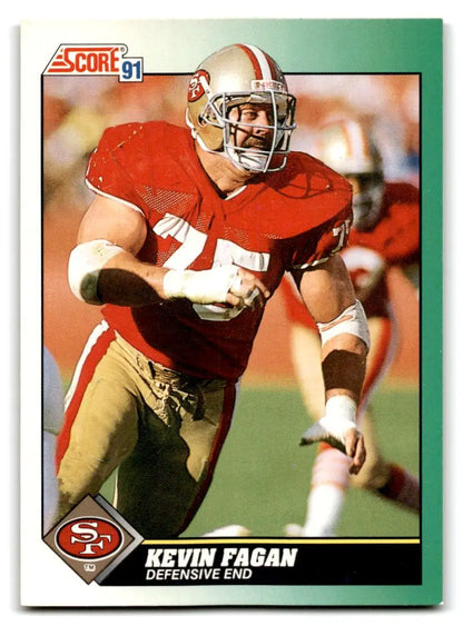 1991 Score #275 Kevin Fagan - Trading Card
