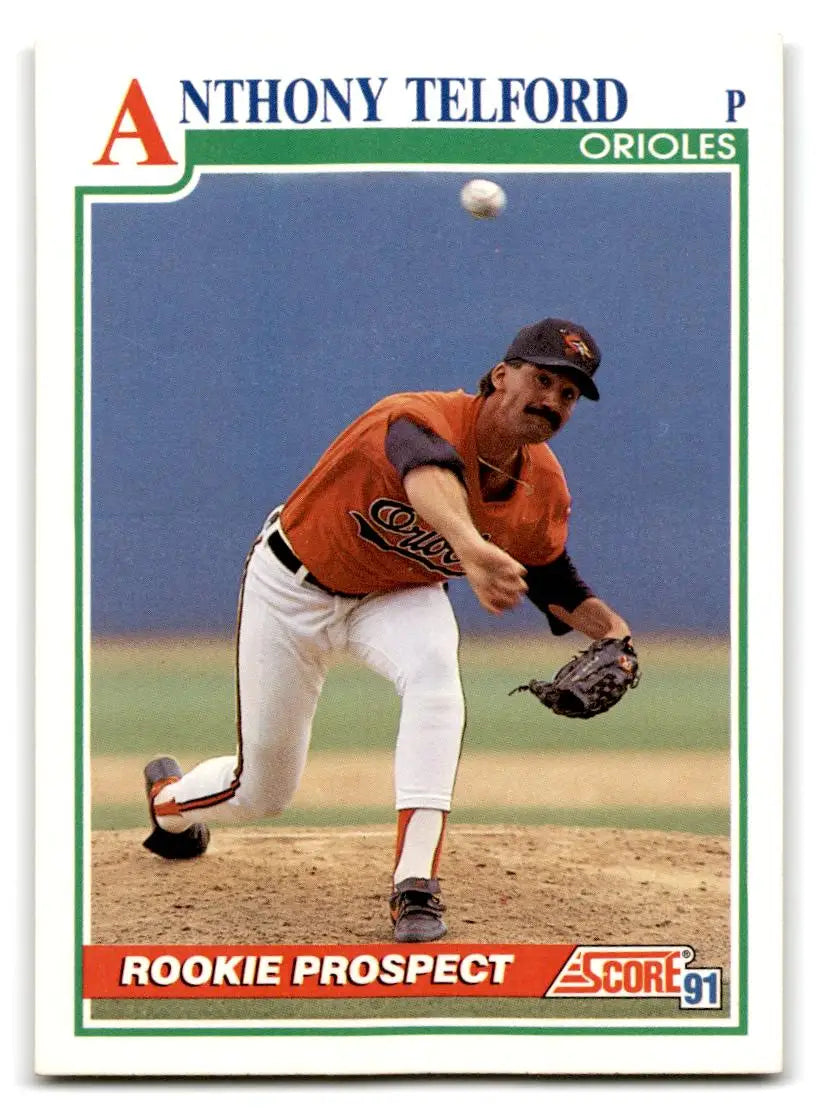 1991 Score #354 Anthony Telford - Trading Card