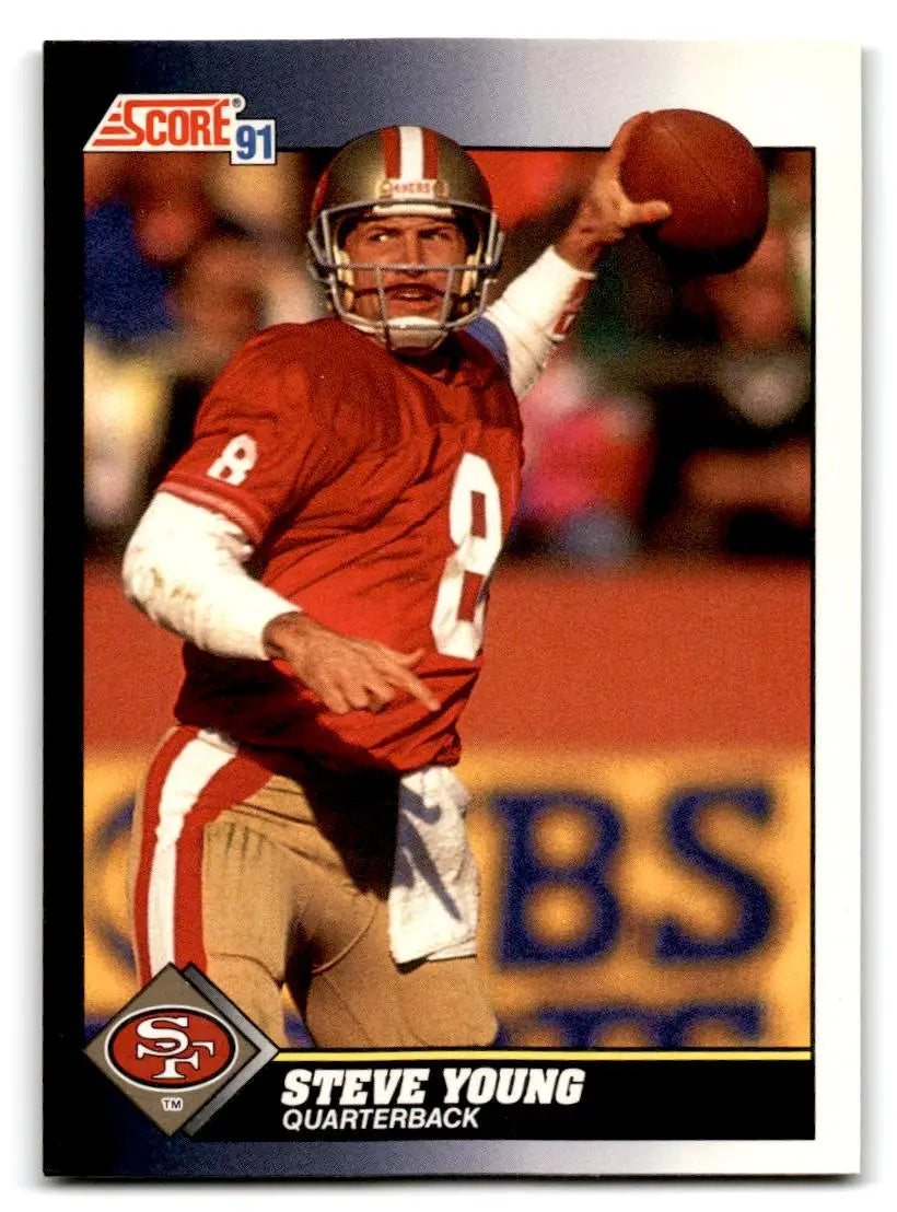 1991 Score #505 Steve Young - Trading Card