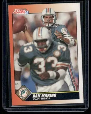 1991 Score Dan Marino #385 Football - Football Card