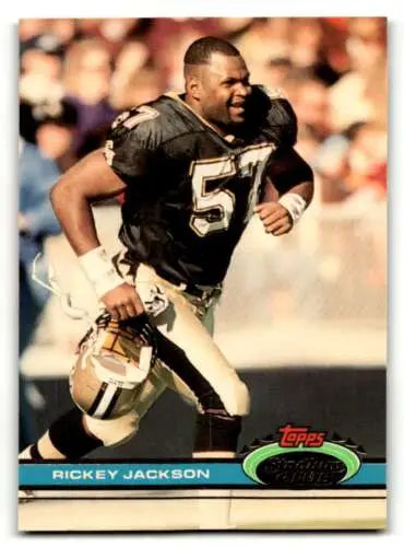 1991 Stadium Club #274 Rickey Jackson original gloss New Orleans Saints football card