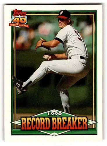 1991 Topps #8 Bobby Thigpen Chicago White Sox Baseball Cards ID:53057 - Baseball Cards