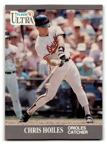 1991 Ultra #17 Chris Hoiles Baltimore Orioles Baseball Cards EX/NM ID:53989 - Baseball Cards