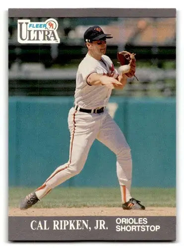 1991 Ultra #24 Cal Ripken Jr. Baltimore Orioles Baseball Cards EX/NM ID:53985 - Baseball Cards