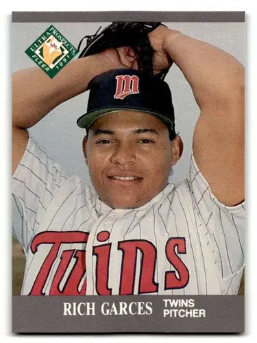 1991 Ultra #378 Rich Garces Minnesota Twins Baseball Cards EX/NM ID:54001 - Baseball Cards
