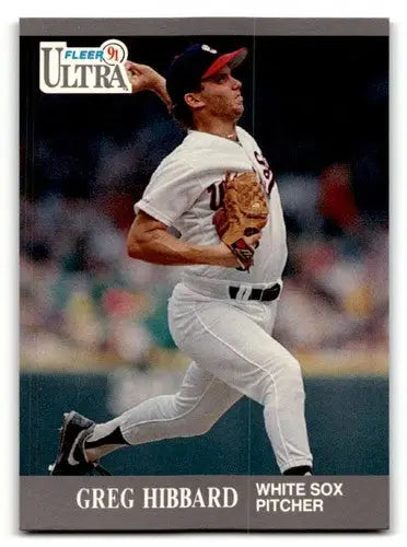 1991 Ultra #75 Greg Hibbard Chicago White Sox Baseball Cards EX/NM ID:53994 - Baseball Cards