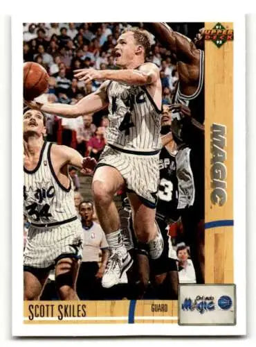 Scott Skiles Orlando Magic basketball card 1991 Upper Deck original gloss collectible