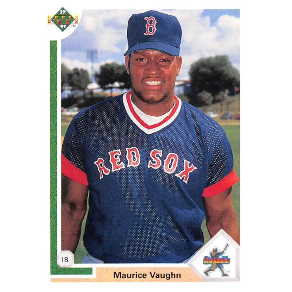 1991 Upper Deck #5 Mo Vaughn NM-MT Boston Red Sox Baseball Card