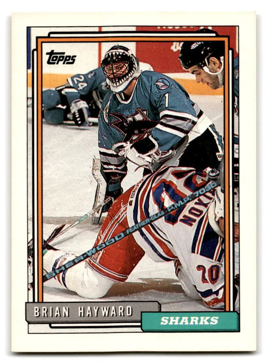 1992-93 Topps #436 Brian Hayward - Trading Card