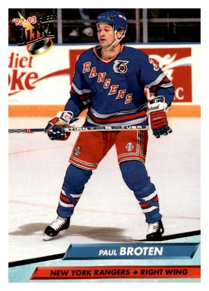 1992-93 Ultra #134 Paul Broten - Trading Card