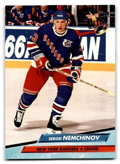 1992-93 Ultra #140 Sergei Nemchinov - Trading Cards