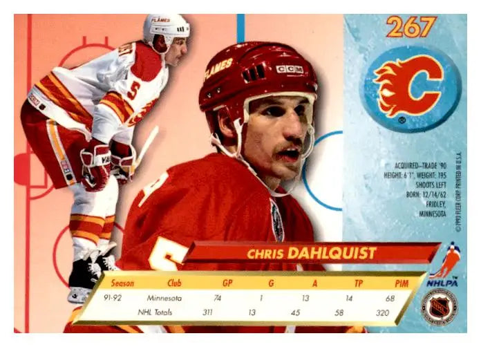 1992-93 Ultra #267 Chris Dahlquist - Trading Card