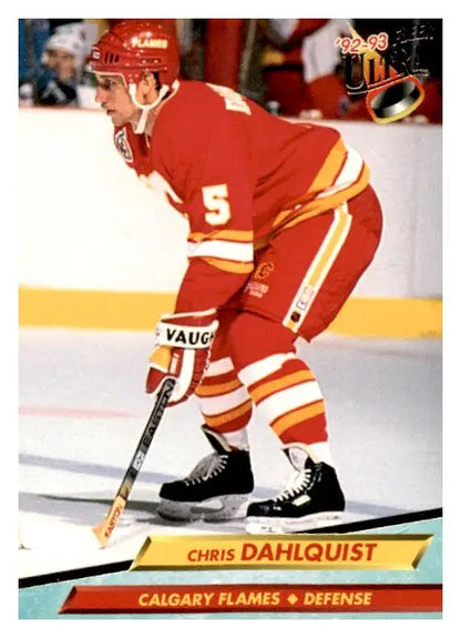 1992-93 Ultra #267 Chris Dahlquist - Trading Card