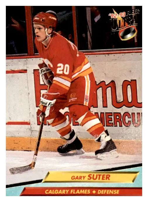 1992-93 Ultra #30 Gary Suter - Trading Card