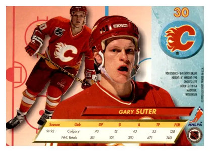 1992-93 Ultra #30 Gary Suter - Trading Card